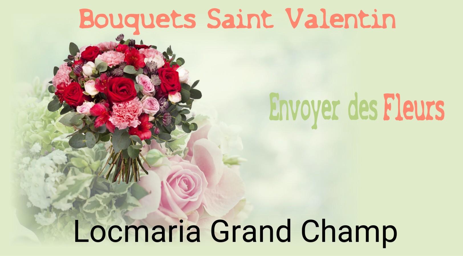 Roses de Saint-Valentin livrées à Locmaria-Grand-Champ
